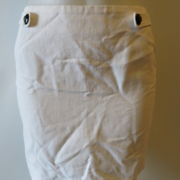 PABLO GERARD DAREL WHITE SKIRT SZ 38 EUR/ US 6 - Picture 3 of 8